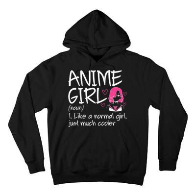 Anime  Definition Anime Lovers Merch  Tall Hoodie