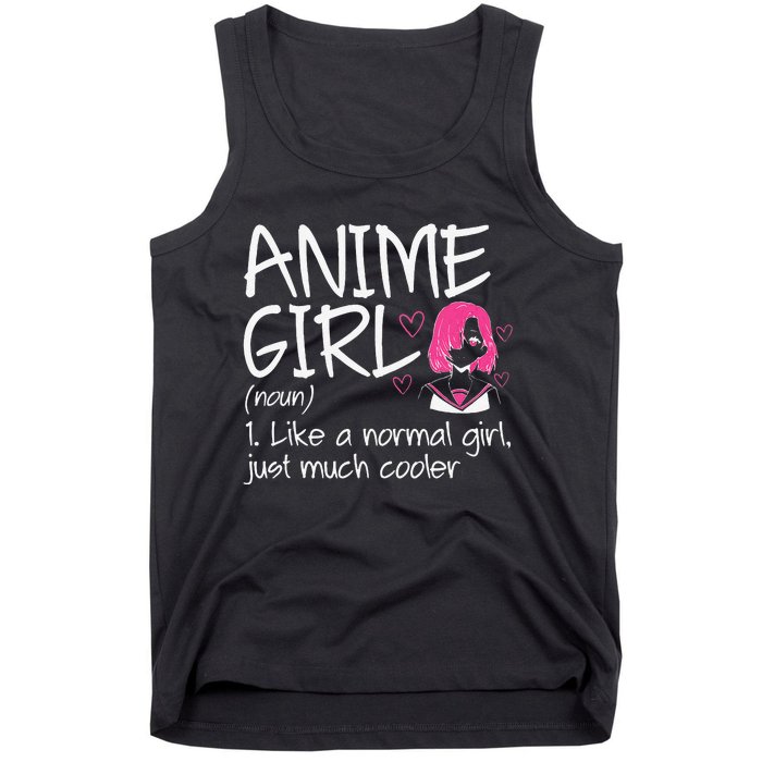 Anime  Definition Anime Lovers Merch  Tank Top