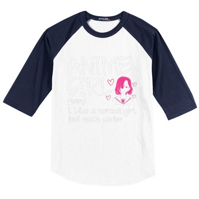 Anime  Definition Anime Lovers Merch  Baseball Sleeve Shirt