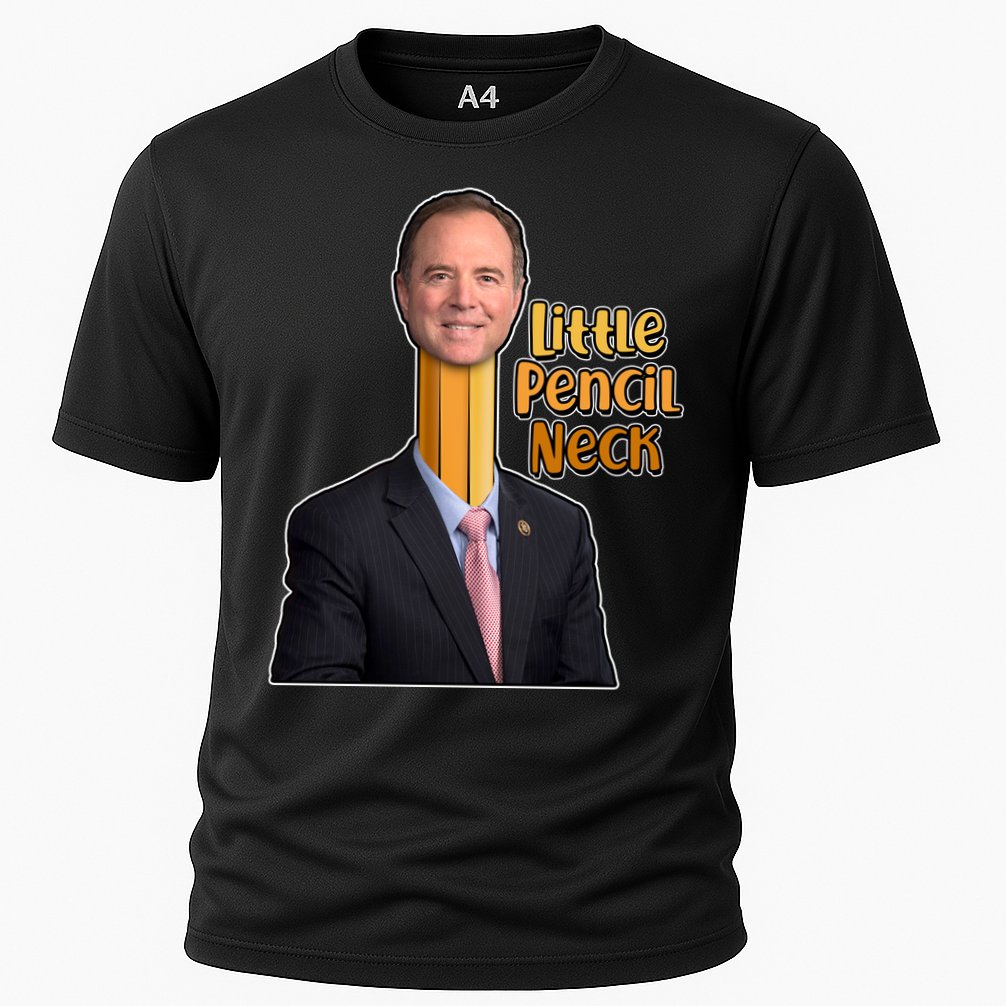 Adam Schiff Little Pencil Neck Cooling Performance Crew T-Shirt