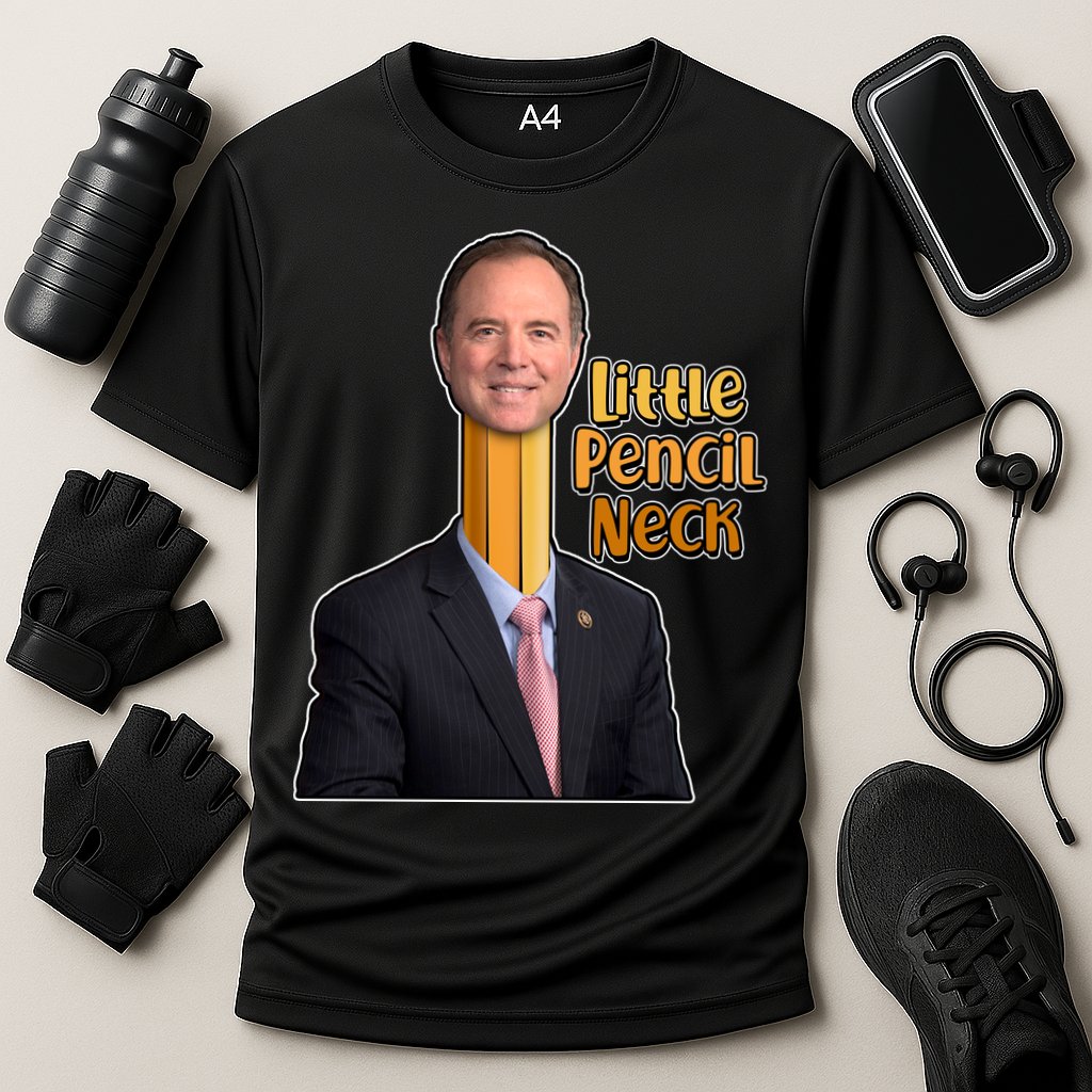 Adam Schiff Little Pencil Neck Cooling Performance Crew T-Shirt