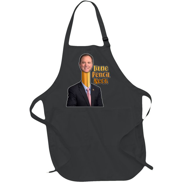 Adam Schiff Little Pencil Neck Full-Length Apron With Pockets