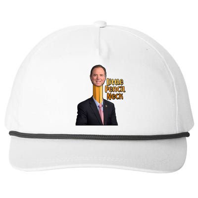 Adam Schiff Little Pencil Neck Snapback Five-Panel Rope Hat