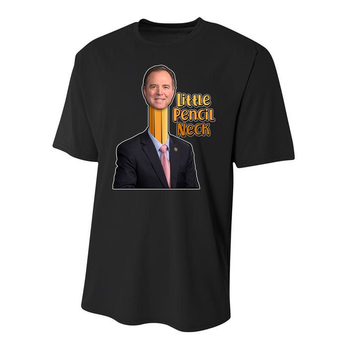 Adam Schiff Little Pencil Neck Youth Performance Sprint T-Shirt