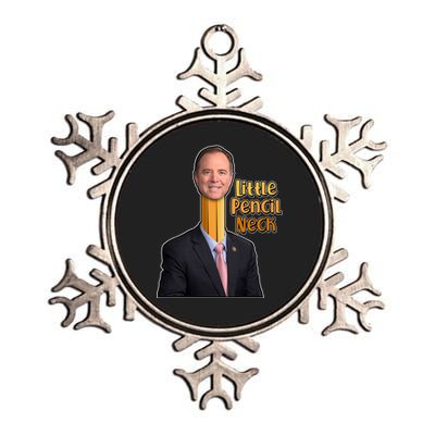 Adam Schiff Little Pencil Neck Metallic Star Ornament