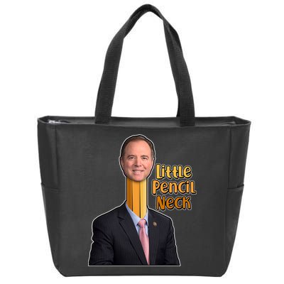 Adam Schiff Little Pencil Neck Zip Tote Bag