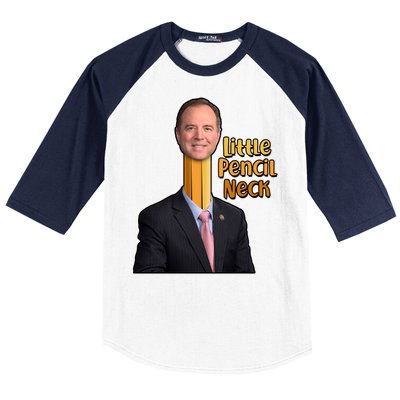 Adam Schiff Little Pencil Neck Baseball Sleeve Shirt