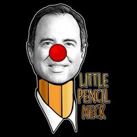 Adam Schiff Little Pencil Neck Funny Trump T-Shirt