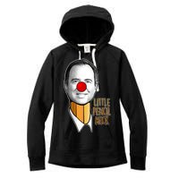 Adam Schiff Little Pencil Neck Funny Trump Women's Fleece Hoodie