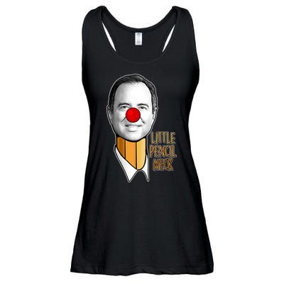 Adam Schiff Little Pencil Neck Funny Trump Ladies Essential Flowy Tank