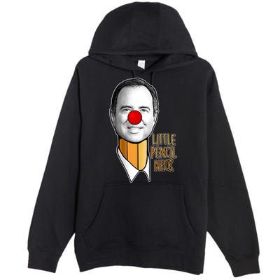 Adam Schiff Little Pencil Neck Funny Trump Premium Pullover Hoodie