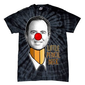 Adam Schiff Little Pencil Neck Funny Trump Tie-Dye T-Shirt