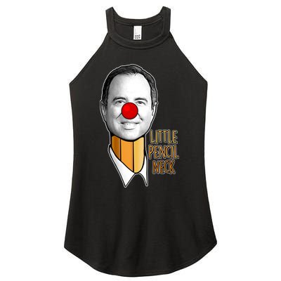 Adam Schiff Little Pencil Neck Funny Trump Women’s Perfect Tri Rocker Tank