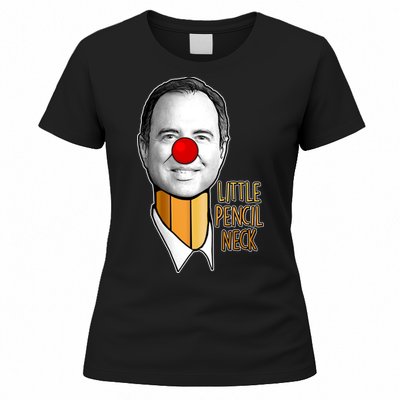 Adam Schiff Little Pencil Neck Funny Trump Women's T-Shirt