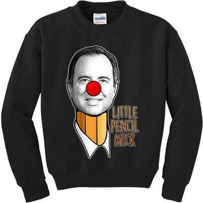 Adam Schiff Little Pencil Neck Funny Trump Kids Sweatshirt