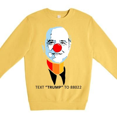 Adam Schiff Pencil Neck Text Trump Premium Crewneck Sweatshirt