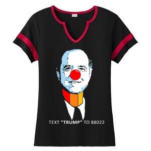 Adam Schiff Pencil Neck Text Trump Ladies Halftime Notch Neck Tee