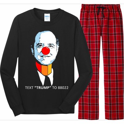 Adam Schiff Pencil Neck Text Trump Long Sleeve Pajama Set