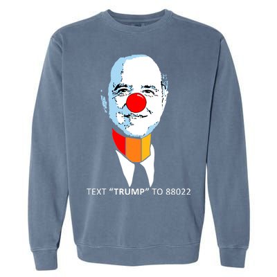 Adam Schiff Pencil Neck Text Trump Garment-Dyed Sweatshirt