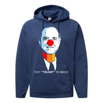 Adam Schiff Pencil Neck Text Trump Performance Fleece Hoodie