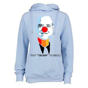 Adam Schiff Pencil Neck Text Trump Womens Funnel Neck Pullover Hood