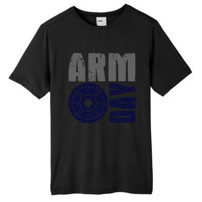 Arm Day Bicep And Tricep Gym Rat Great Gift Tall Fusion ChromaSoft Performance T-Shirt