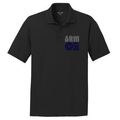 Arm Day Bicep And Tricep Gym Rat Great Gift PosiCharge RacerMesh Polo