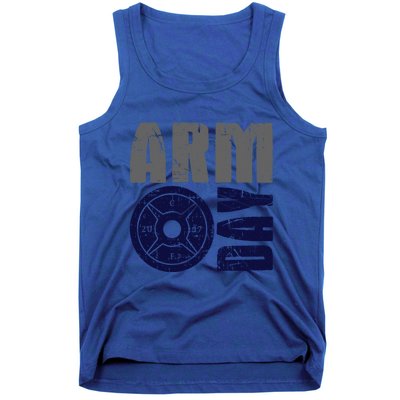 Arm Day Bicep And Tricep Gym Rat Great Gift Tank Top