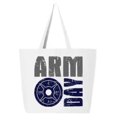 Arm Day Bicep And Tricep Gym Rat Great Gift 25L Jumbo Tote