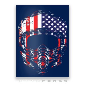 American Dirt Bike Motocross Apparel Motocross Dirt Bike Poster