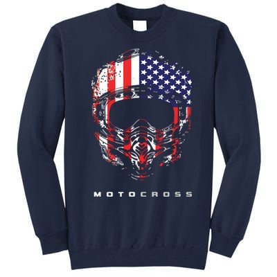 American Dirt Bike Motocross Apparel Motocross Dirt Bike Tall Sweatshirt