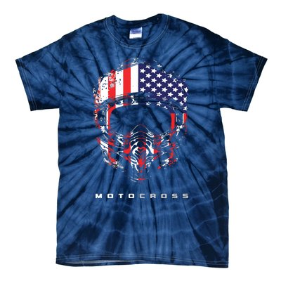 American Dirt Bike Motocross Apparel Motocross Dirt Bike Tie-Dye T-Shirt