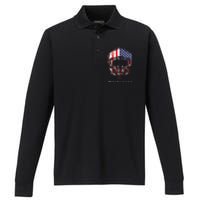 American Dirt Bike Motocross Motocross Dirt Bike Performance Long Sleeve Polo