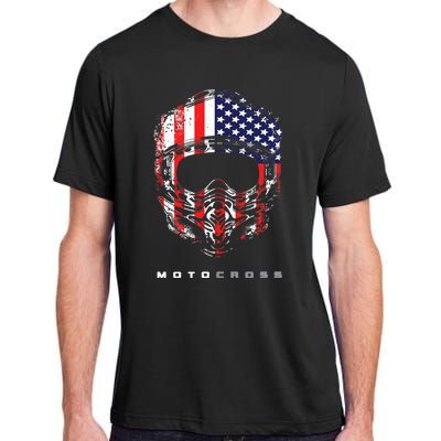 American Dirt Bike Motocross Motocross Dirt Bike Adult ChromaSoft Performance T-Shirt