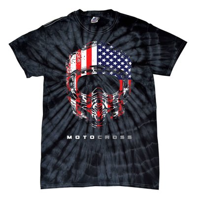 American Dirt Bike Motocross Motocross Dirt Bike Tie-Dye T-Shirt