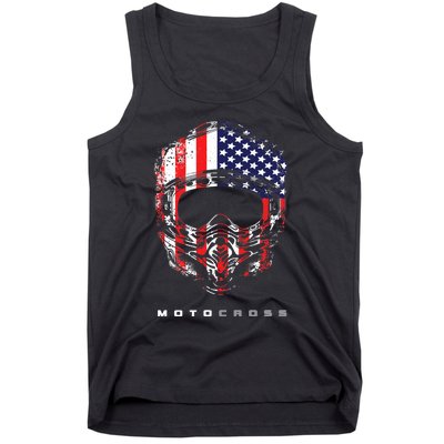 American Dirt Bike Motocross Motocross Dirt Bike Tank Top