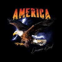 American Dreamer Bald Eagle In Action Wool Snapback Cap