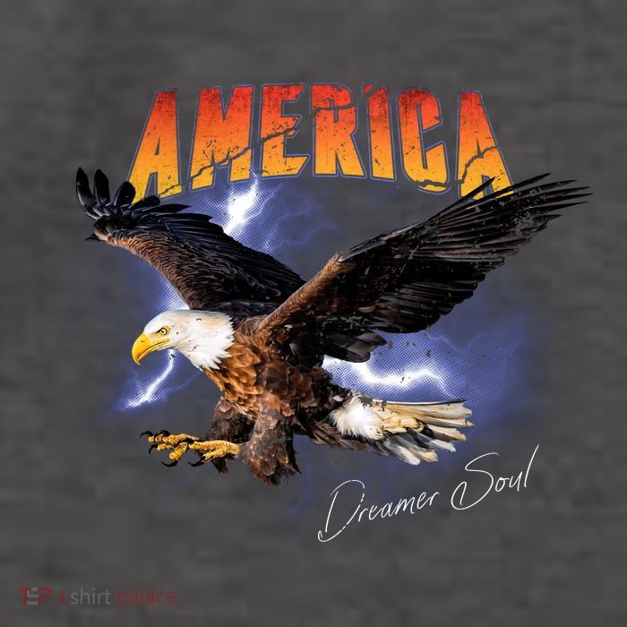 American Dreamer Bald Eagle In Action Vector Backpack