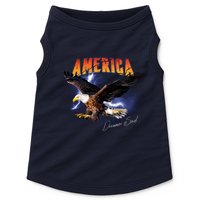 American Dreamer Bald Eagle In Action Doggie Tank