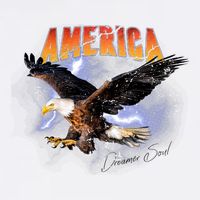 American Dreamer Bald Eagle In Action Garment-Dyed Sweatshirt