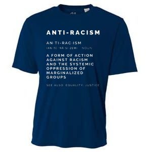 AntiRacism Definition || BLM, Civil Rights, Equality Tank Top Cooling Performance Crew T-Shirt