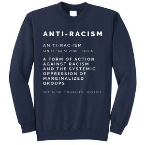 AntiRacism Definition || BLM, Civil Rights, Equality Tank Top Sweatshirt