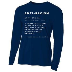 AntiRacism Definition || BLM, Civil Rights, Equality Tank Top Cooling Performance Long Sleeve Crew