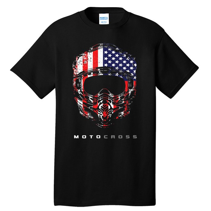 American Dirt Bike Motocross Apparel Motocross Dirt Bike Tall T-Shirt