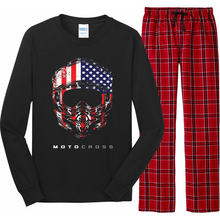 American Dirt Bike Motocross Apparel Motocross Dirt Bike Long Sleeve Pajama Set