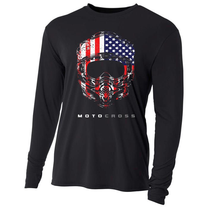 American Dirt Bike Motocross Apparel Motocross Dirt Bike Cooling Performance Long Sleeve Crew