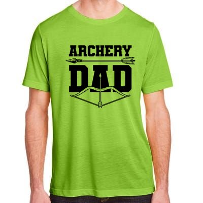 Archery Dad Bow And Arrow Father's Day Archer Great Gift Adult ChromaSoft Performance T-Shirt