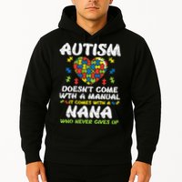Autism Doesnt Come With Manual Nana Awareness Grandma Hoodie