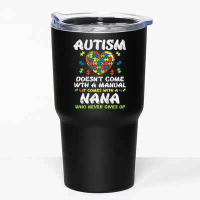 Autism Doesnt Come With Manual Nana Awareness Grandma Tumbler