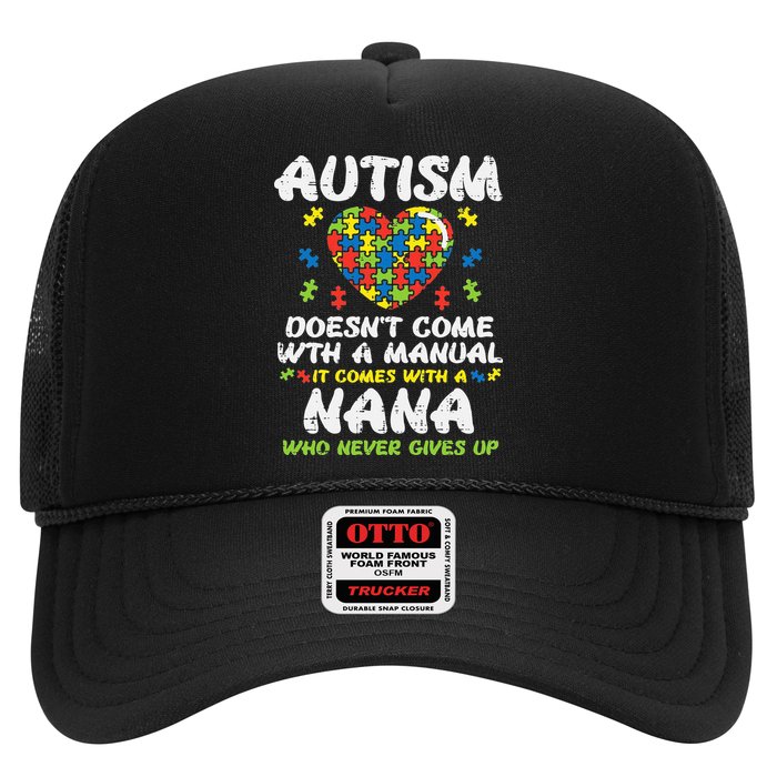 Autism Doesnt Come With Manual Nana Awareness Grandma Hat